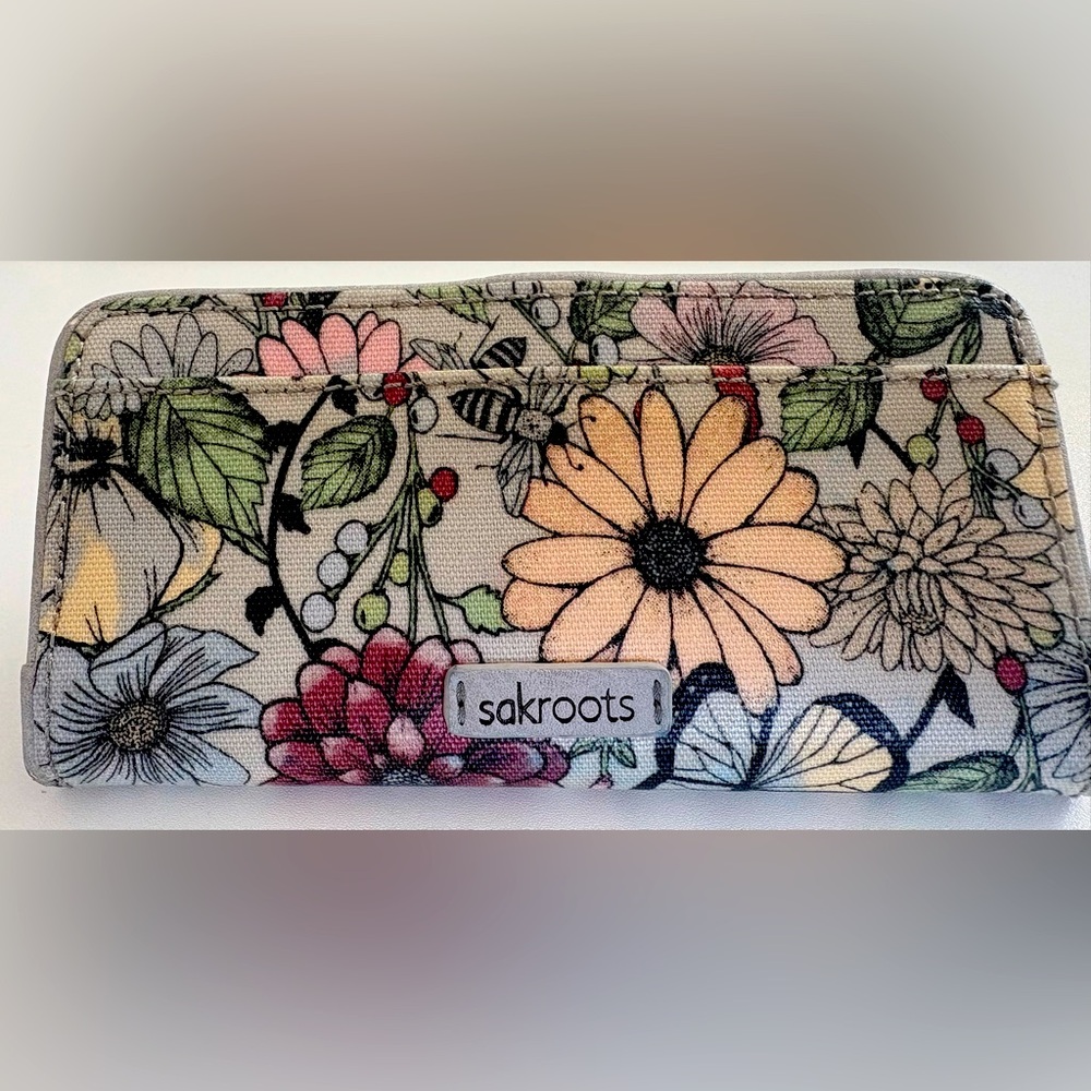 Sakroots Floral Print Wallet
